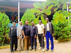 Men retreat.