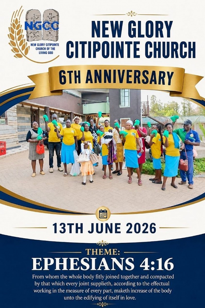 Welcome to our Church anniversary
